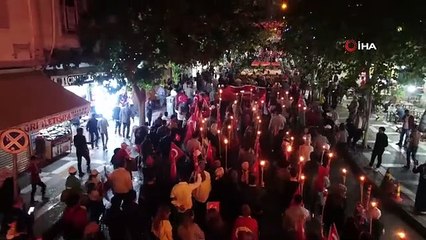 Siverek'te fener alayı yürüyüşü düzenlendi