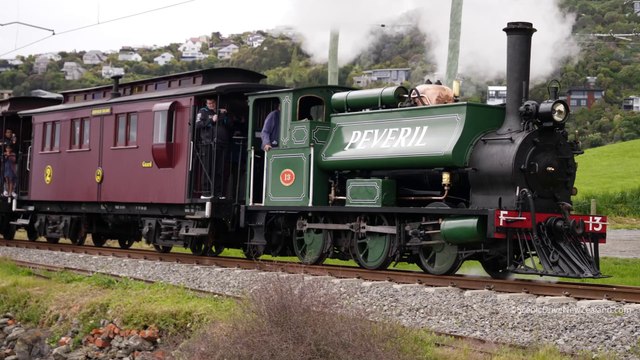 1872 F 13 ‘Peveril’ Steam Locomotive and Train