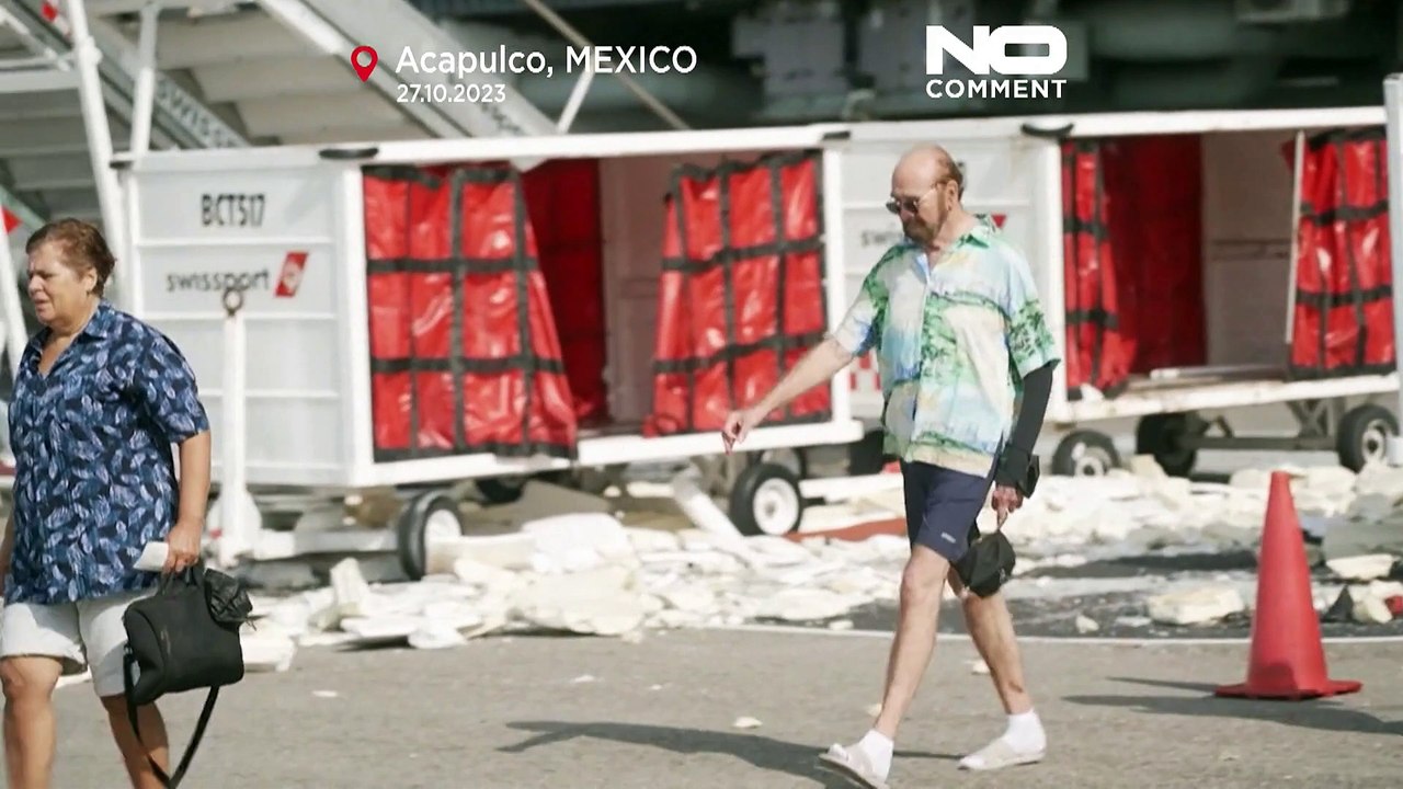 Nach dem Sturm: Schnell weg aus Acapulco