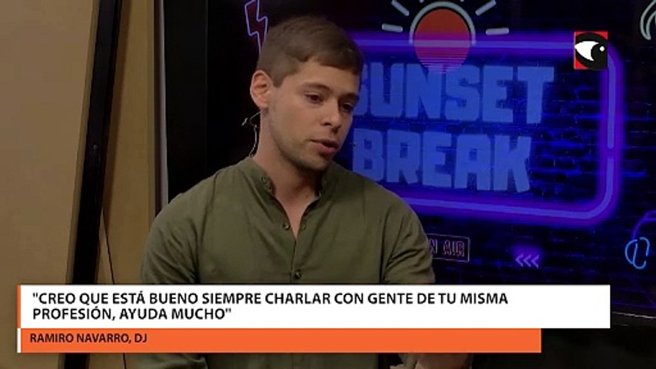 #Sunsetbreak hoy nos visita el DJ Ramiro Navarro