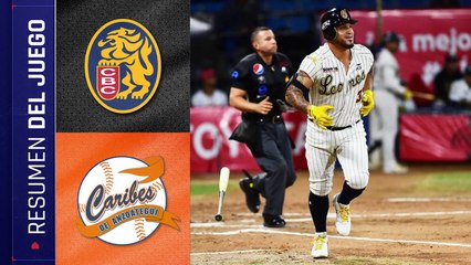 Leones del Caracas vs Caribes de Anzoátegui | 28 de octubre 2023