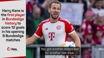 Three red cards, three goals - Kane enjoys hat-trick in wild match v Darmstadt