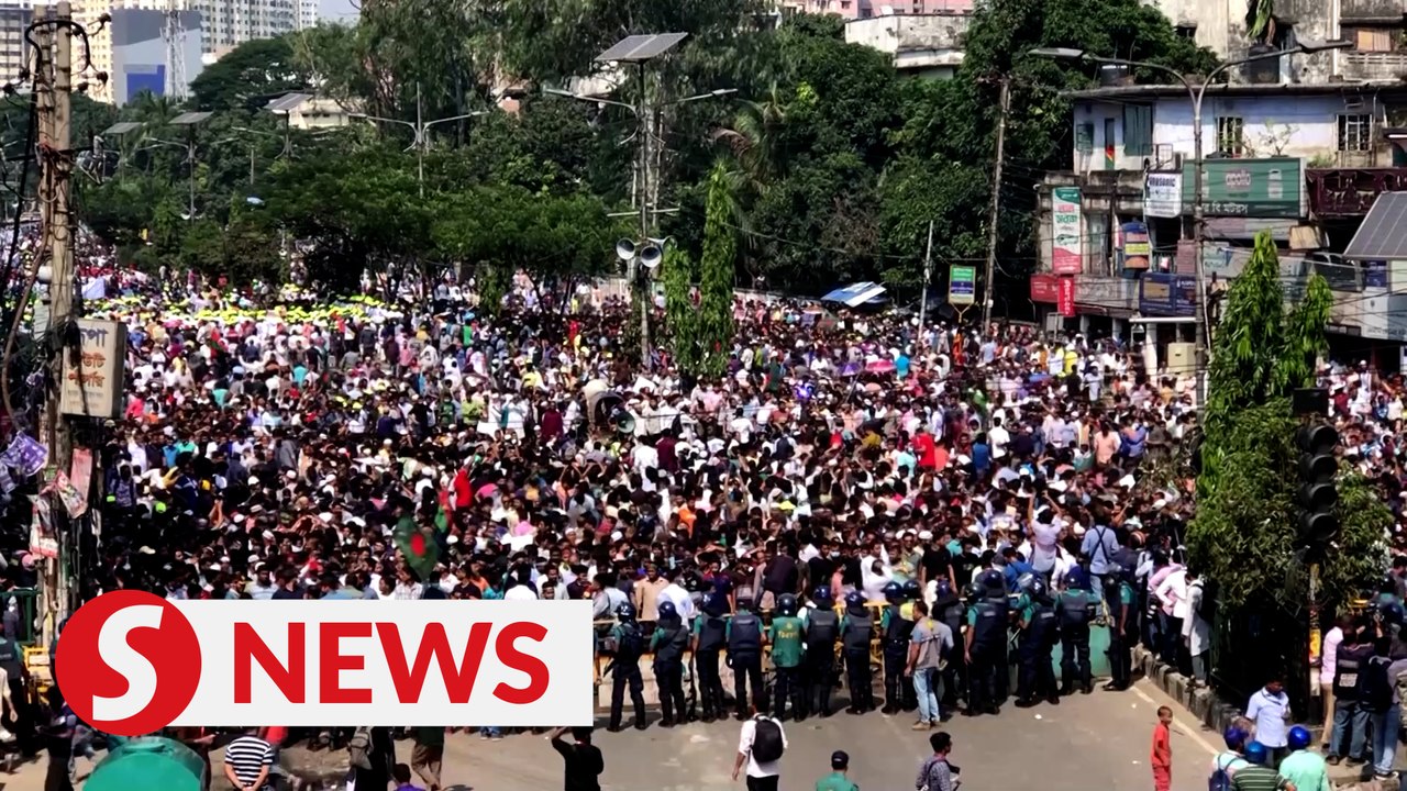 Bangladesh opposition protest turns violent amid calls for PM to resign