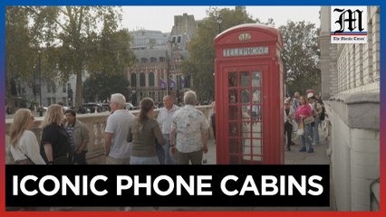 Britain’s iconic red phone boxes find new lease of life