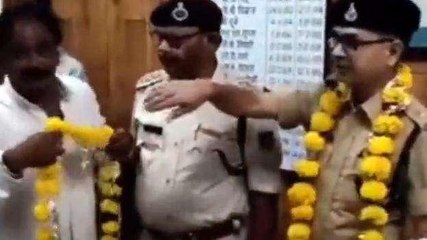 विदिशा: पुलिस ने किया लूट का खुलासा, सर्राफा व्यापारियों ने किया सम्मान