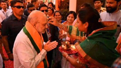 जबलपुर: केंद्रीय गृहमंत्री अमित शाह का दौरा, रूठे नेताओं को मनाया