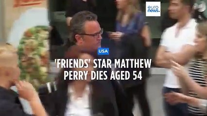 Matthew Perry, Emmy-nominated 'Friends' star, dead at 54