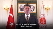 Adalet Bakanı Tunç'tan 29 Ekim Cumhuriyet Bayramı mesajı