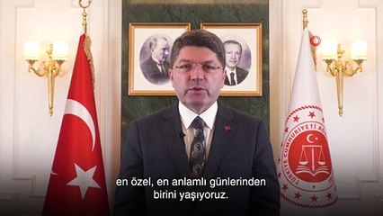 Adalet Bakanı Tunç'tan 29 Ekim Cumhuriyet Bayramı mesajı