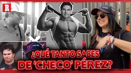 Pusimos a prueba a los FANS de 'Checo' PÉREZ antes del GP de México
