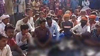 दमोह: करंट लगने से युवक की मौत का मामला,गुस्साये परिजनों ने किया चक्काजाम