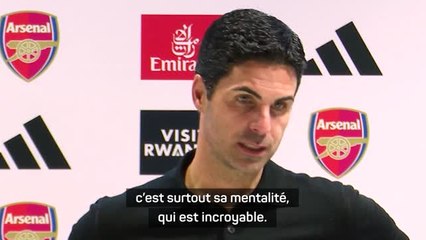 10e j. - Arteta très heureux pour le triple buteur Nketiah