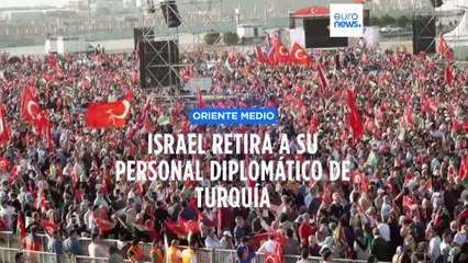 Israel retira a su personal diplomático de Turquía tras el incendiario discurso de Erdogan