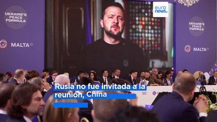 Guerra en Ucrania | El "plan de paz" de Zelenski, a debate en Malta