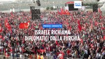 Israele-Turchia, gravissima crisi diplomatica