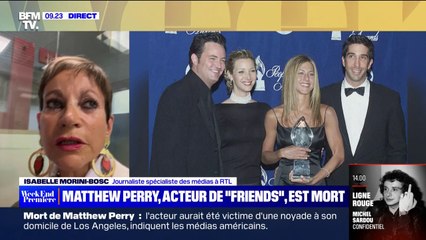 Matthew Perry, acteur de "Friends", est mort: "j'ai été évidemment très triste"