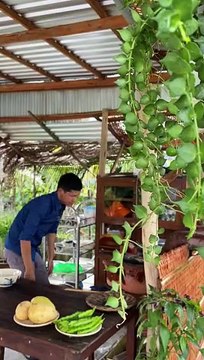 Tập 26 Cá Heo Kho Tiêu Ăn Cùng Xoài Chín Minh Mời Cả Nhà Cùng Ăn Nha