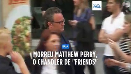 Morreu Matthew Perry, o Chandler de "Friends"