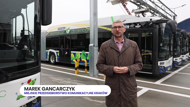 Kraków - nowe autobusy elektryczne