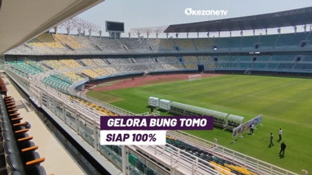 Tinjau Gelora Bung Tomo Surabaya untuk Piala Dunia U-17 2023, Erick Thohir: Siap 100%