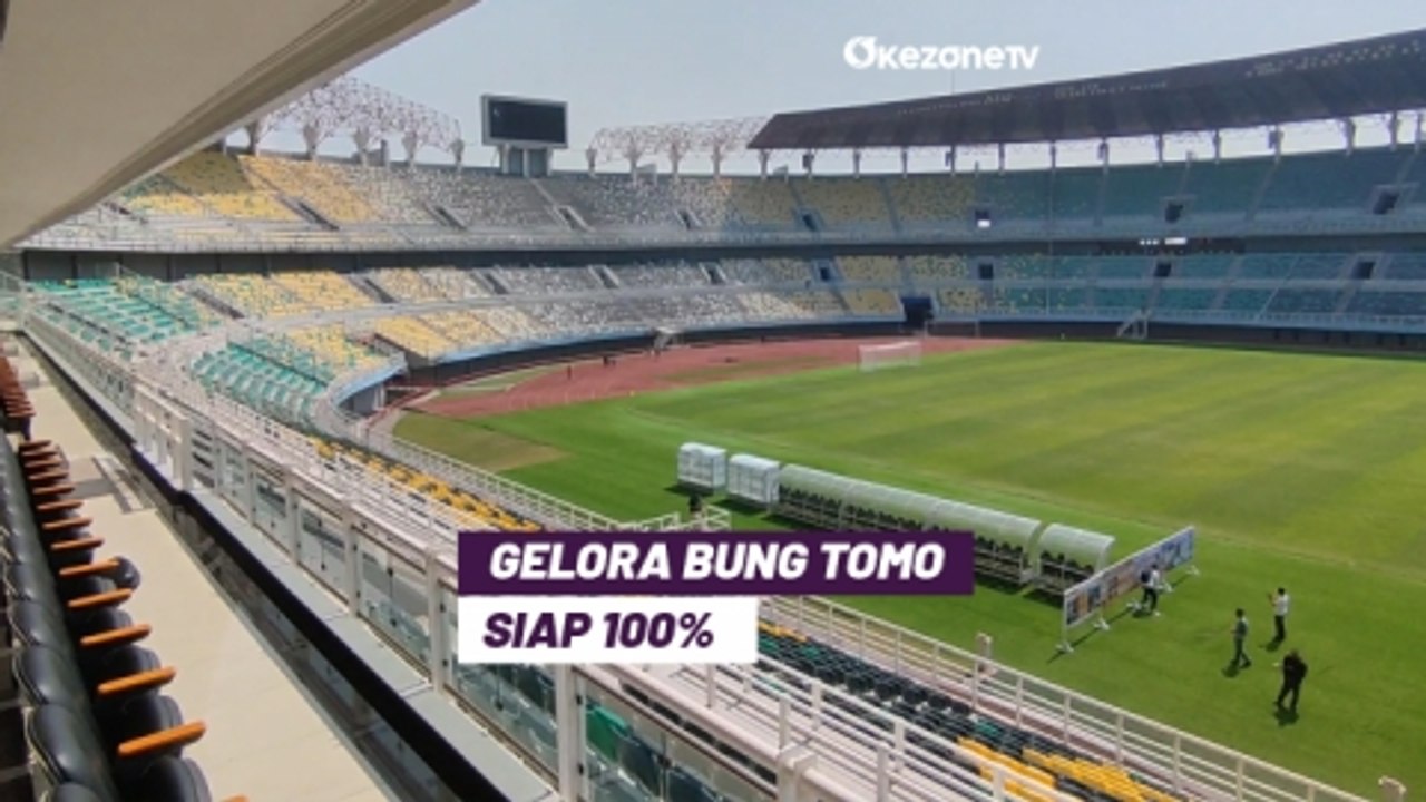 Tinjau Gelora Bung Tomo Surabaya untuk Piala Dunia U-17 2023, Erick Thohir: Siap 100%
