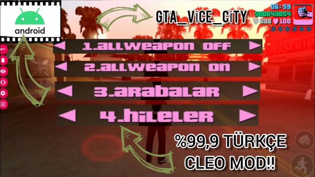 GTA Vice City Android Cleo Mod Yapımı | GTA Vice City Android Mods