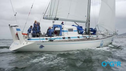 Ocean Globe Race 2023  - Triana (FRA) arrive in Cape Town