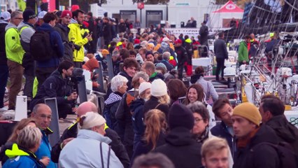 Transat Jacques Vabre Normandie Le Havre 2023 : DIMANCHE 29102023 AMBIANCE DEPART PONTON CLASS 40