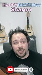 Happy Birthday, Sharon! Geburtstagsgrüße an Sharon