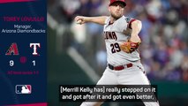 'D-backs won Game 2 because of Kelly' - Lovullo