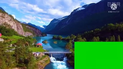 Pemandangan alam terindah didunia dengan pegunungan salju