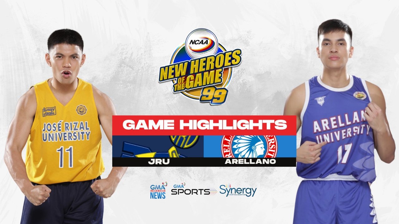 NCAA 99 Men's Basketball Arellano vs. JRU (Highlights) | NCAA Season 99