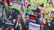 تظاهرات في لندن وباريس ونيويورك دعما للفلسطينيين