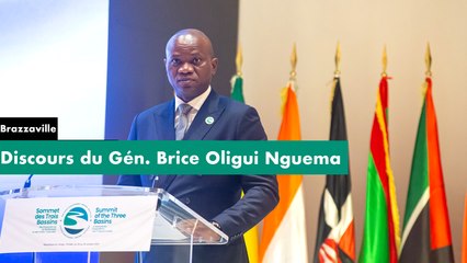 [#Reportage] Brazzaville - discours du Gén. Brice Oligui Nguema