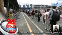 Mga pasaherong maglalayag pauwi sa probinsiya, dagsa sa Batangas Port | 24 Oras Weekend