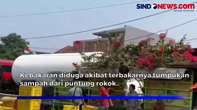 Kebakaran Hanguskan Dua Toko di Joglo Terbakar, Diduga Akibat Putung Rokok