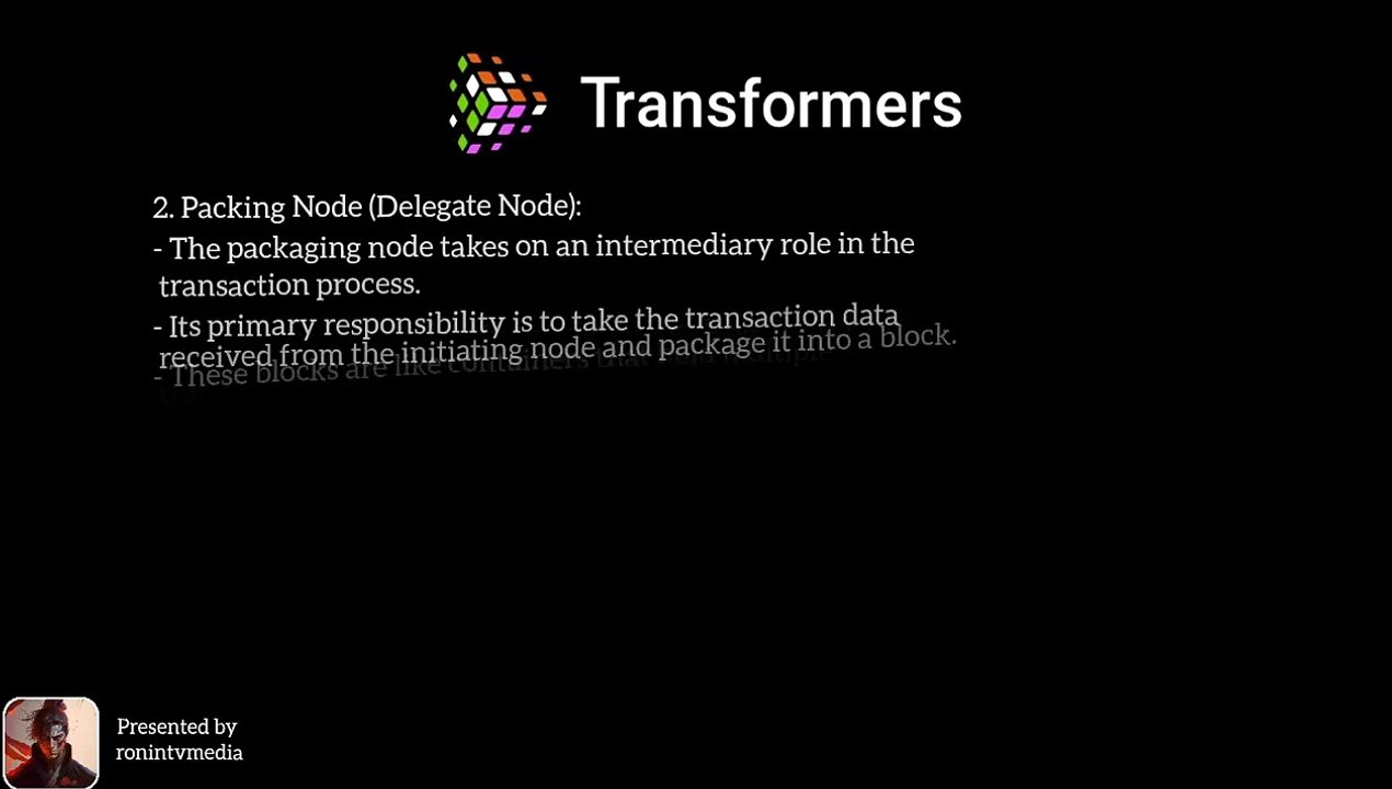 Explaining How Transformerschain(TFSC) Node Works