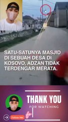 Semua anak berlarian saat melihat lampu menara masjid menyala