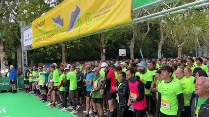 Salida de la  XII marcha Contra el Cáncer de Valladolid