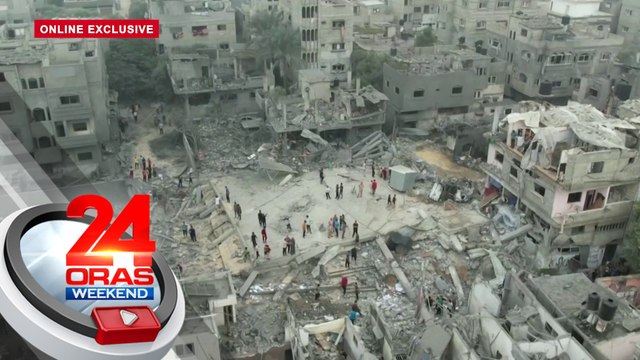 Internet at communication blackout, problema ngayon sa Gaza | 24 Oras Weekend