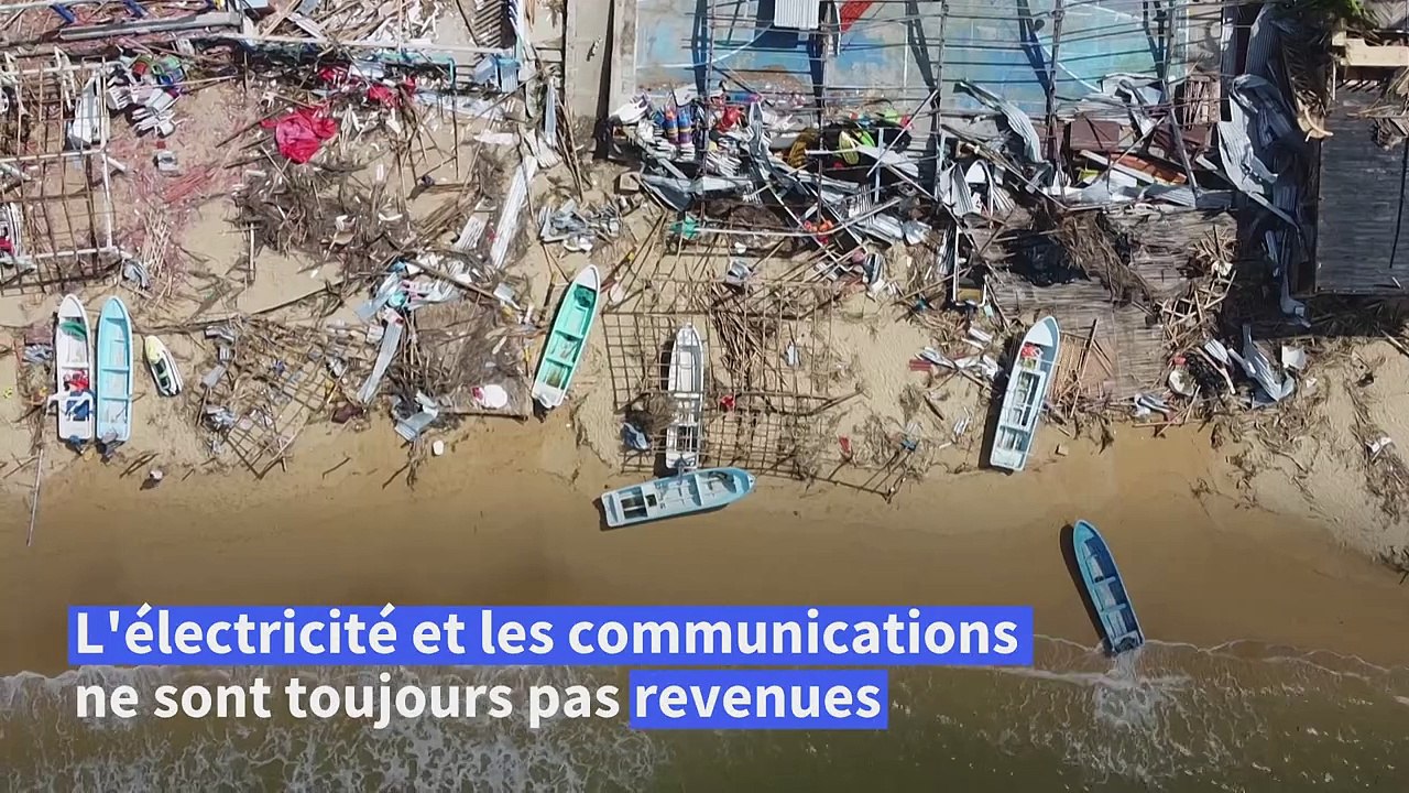 Ouragan au Mexique: Acapulco espère sortir la tête de l'eau encore une fois