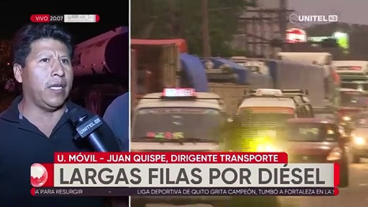 ​Transporte pesado amenaza con tomar medidas por falta de abastecimiento de diésel, según choferes 