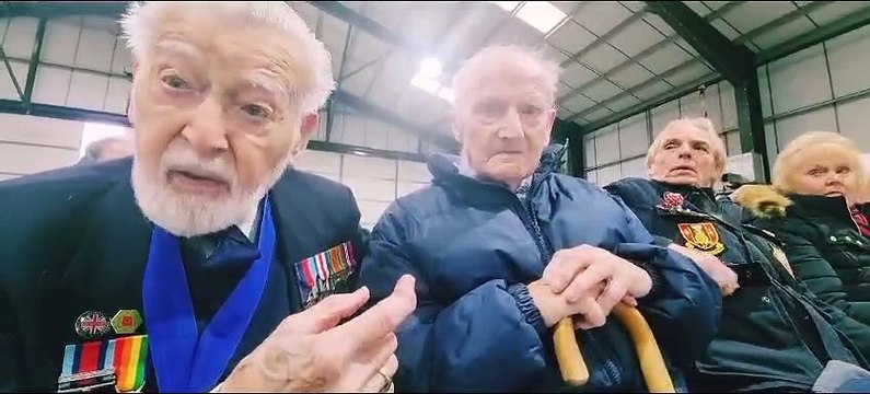 D-Day and Burma Star veterans attend launch of Lincolnshire Poppy Appeal by the National Parade Marshal