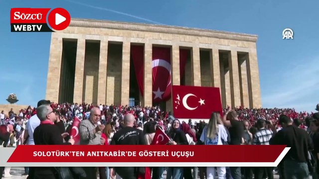SOLOTÜRK’ten Anıtkabir’de gösteri uçuşu