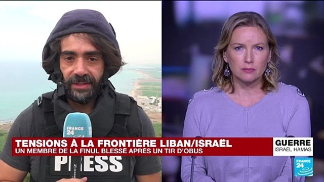 Tensions à la frontière Liban/Israël : un membre de la Finul blessé après un tir d'obus
