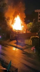 Incêndio destrói casa no Boa Vista e polícia investiga possível ação criminosa