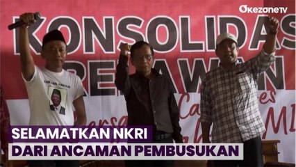 Temui Relawan di Jogja, Mahfud MD : Selamatkan NKRI dari Ancaman Pembusukan