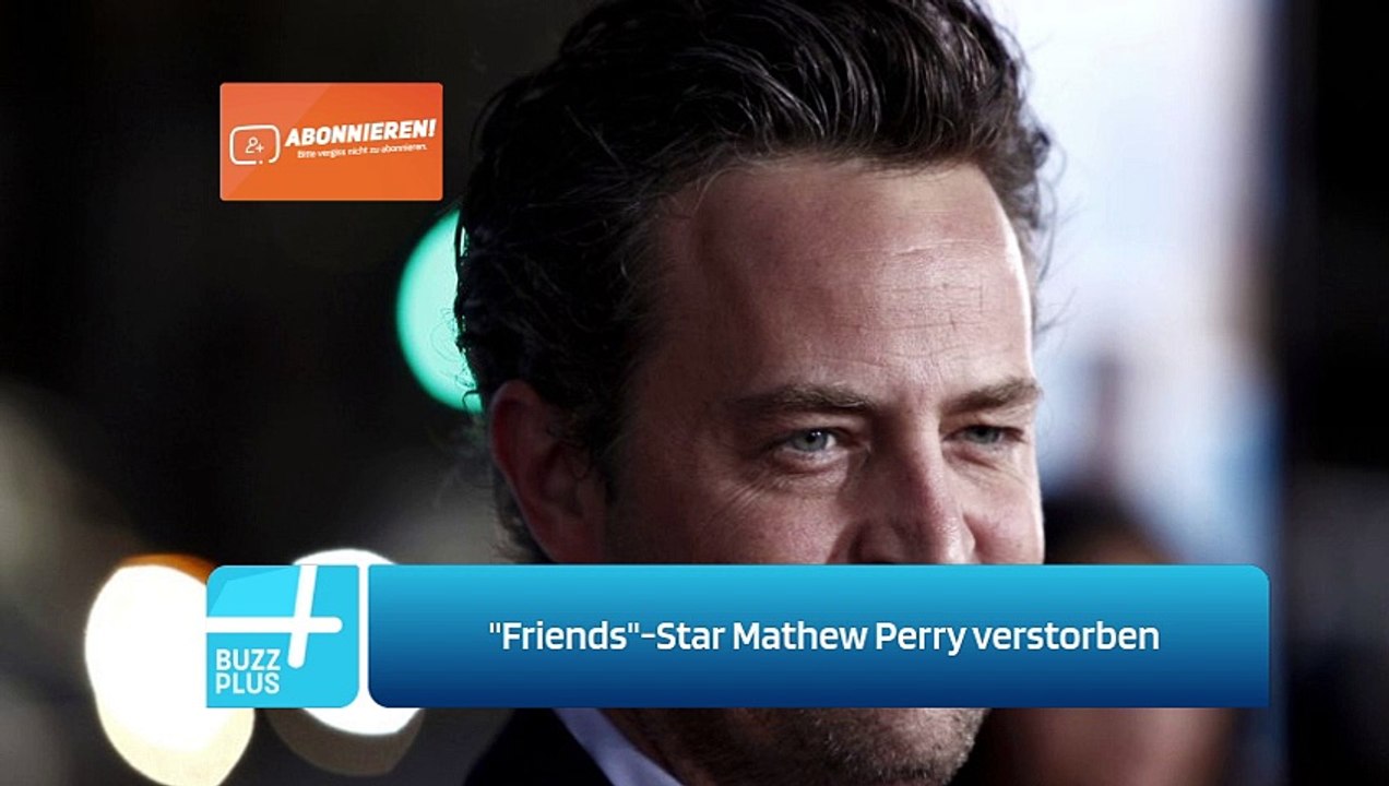 'Friends'-Star Mathew Perry verstorben