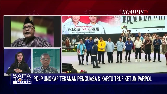 PDIP Ungkap Ketum Parpol Dapat Tekanan Keras dan Kartu Truf Dipegang Penguasa
