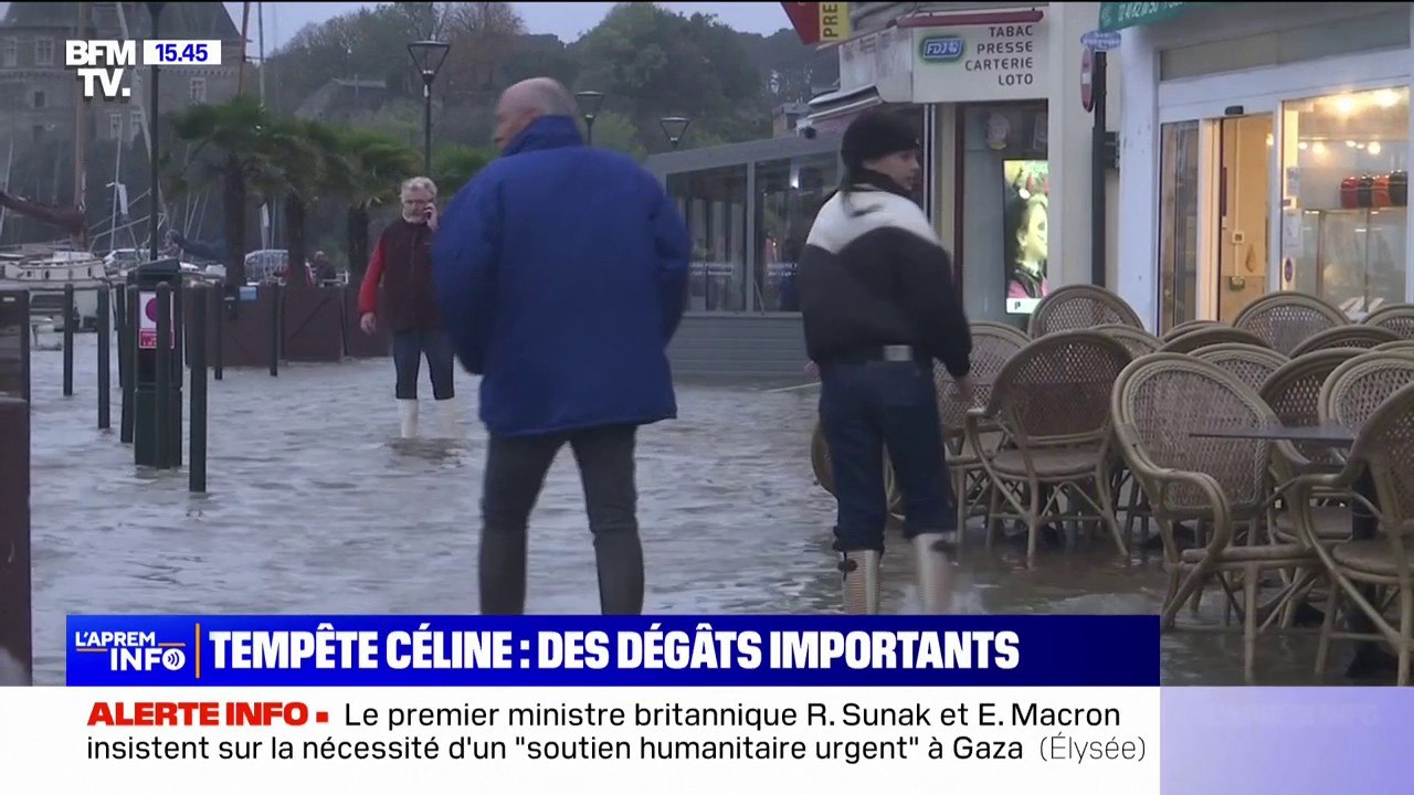 Tempête Céline: des dégâts importants